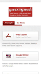 Mobile Screenshot of gursoyweb.com